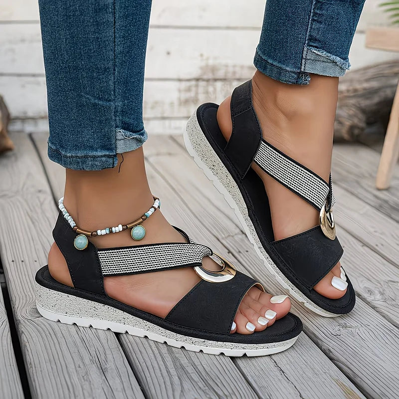 Sandales Confortables à Boucle pour Femme | Idéales pour l'Été