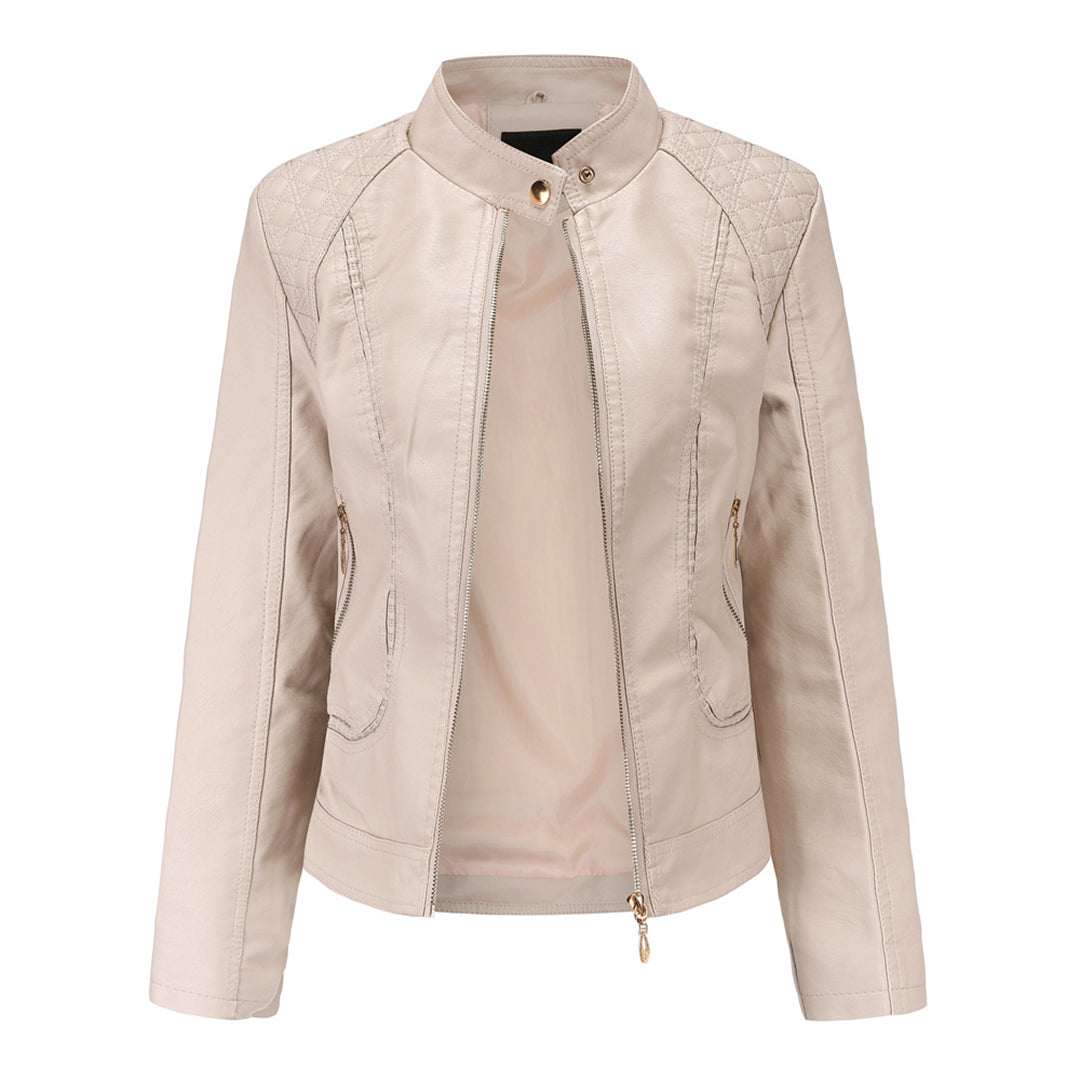 Veste en Cuir Vegan Élégante pour Femmes
