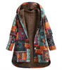 Veste Florale avec Capuche pour Femmes