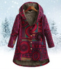 Veste Florale avec Capuche pour Femmes