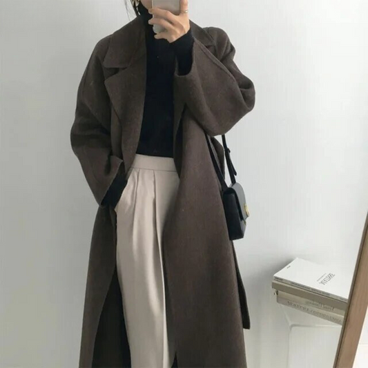 Manteau Long Décontracté pour Femmes