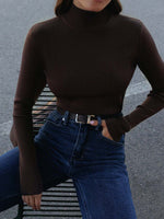 Haut à col montant pour Femme