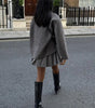 Veste Oversize Élégante à Double Boutonnage pour Femmes