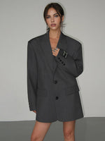Blazer Oversize Classique pour Femmes