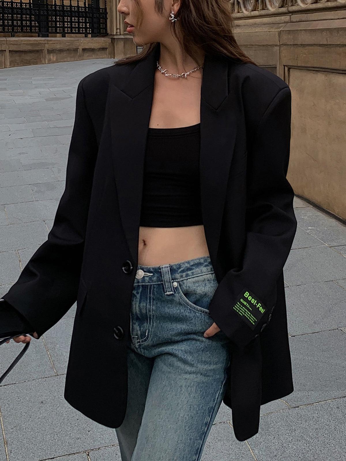 Blazer Oversize Classique pour Femmes