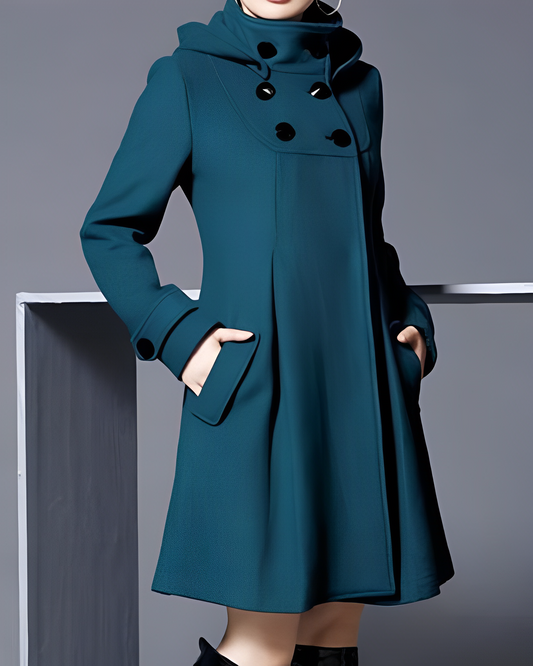 Manteau Tendance Mi-Long pour Femmes