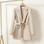 Blazer Élégant Uni pour Femmes