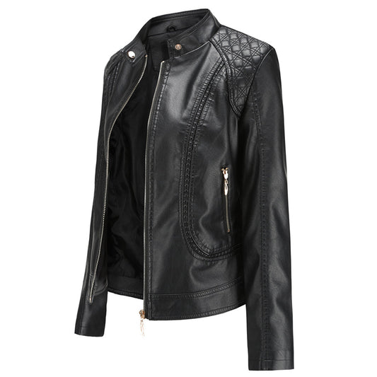 Veste en Cuir Vegan Élégante pour Femmes
