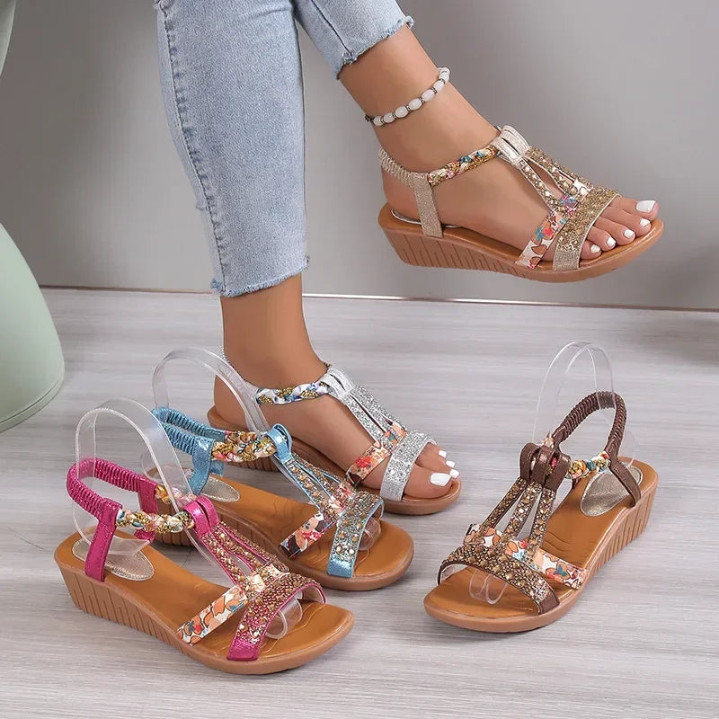 Sandales Boho Élégantes pour Femmes