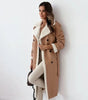 Manteau Long en Laine pour Femmes