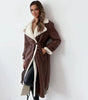 Manteau Long en Laine pour Femmes