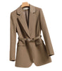 Blazer Élégant Uni pour Femmes