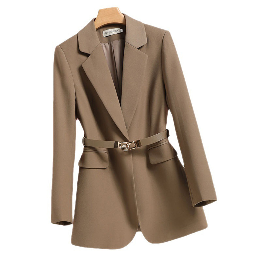 Blazer Élégant Uni pour Femmes