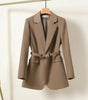 Blazer Élégant Uni pour Femmes