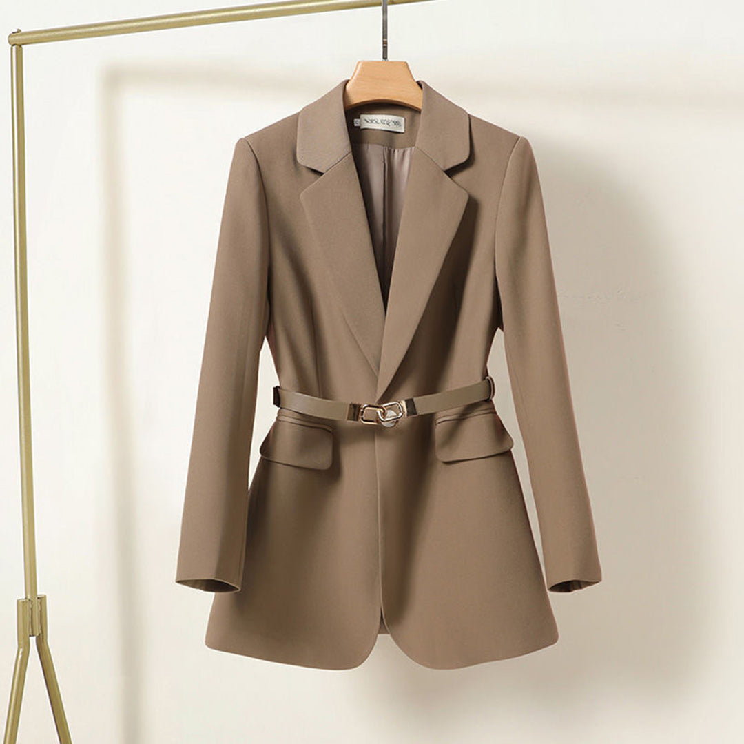 Blazer Élégant Uni pour Femmes