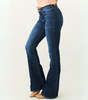 Jean Flare Taille Mi-Haute pour Femme