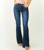 Jean Flare Taille Mi-Haute pour Femme