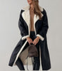 Veste en Cuir Synthétique Élégante pour Femmes