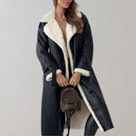 Veste en Cuir Synthétique Élégante pour Femmes