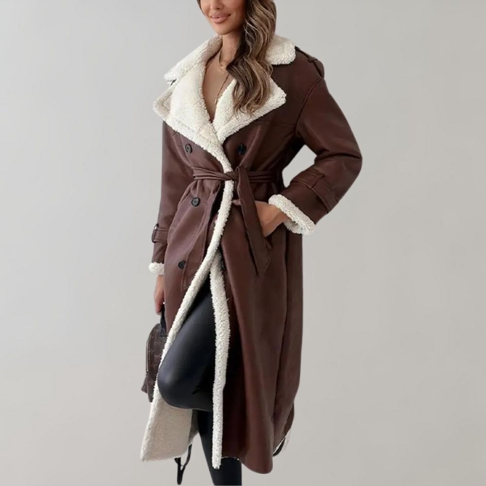 Veste en Cuir Synthétique Élégante pour Femmes