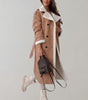 Veste en Cuir Synthétique Élégante pour Femmes