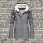Manteau à Capuche pour Femme - Classique, Chaud & Élégant
