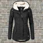 Manteau à Capuche pour Femme - Classique, Chaud & Élégant
