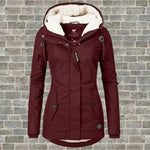 Manteau à Capuche pour Femme - Classique, Chaud & Élégant