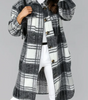 Veste en Laine à Carreaux pour Femmes