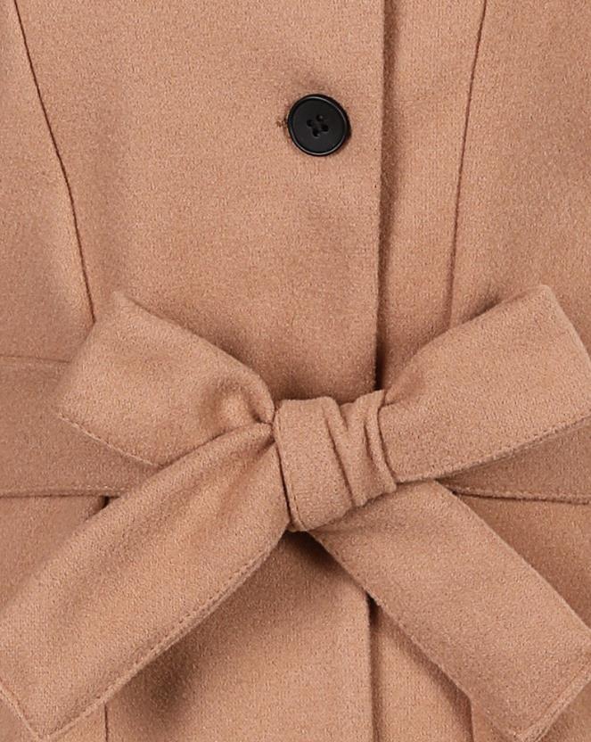 Manteau Long Chic avec Ceinture pour Femmes