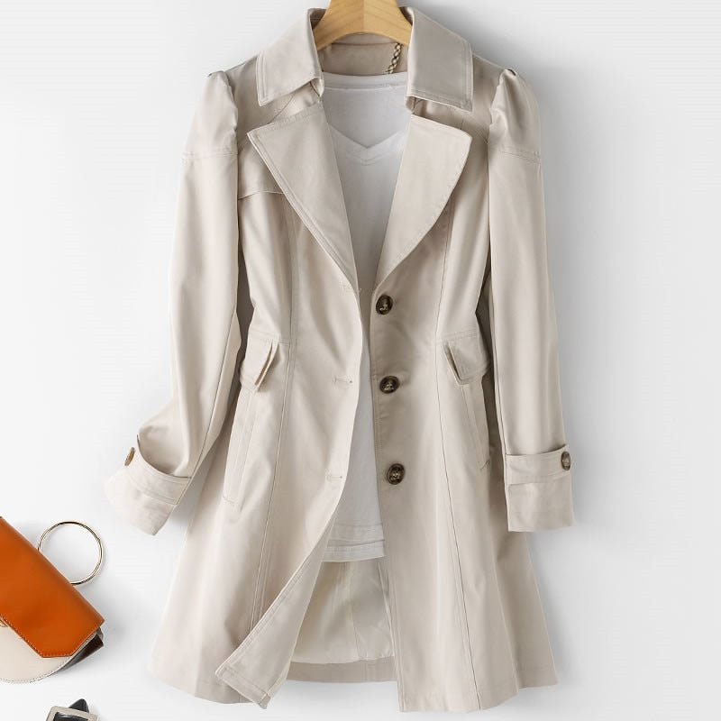 Trenchcoat Versatile et Élégant pour Femmes
