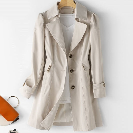 Trenchcoat Versatile et Élégant pour Femmes