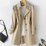 Trenchcoat Versatile et Élégant pour Femmes