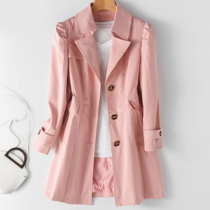 Trenchcoat Versatile et Élégant pour Femmes