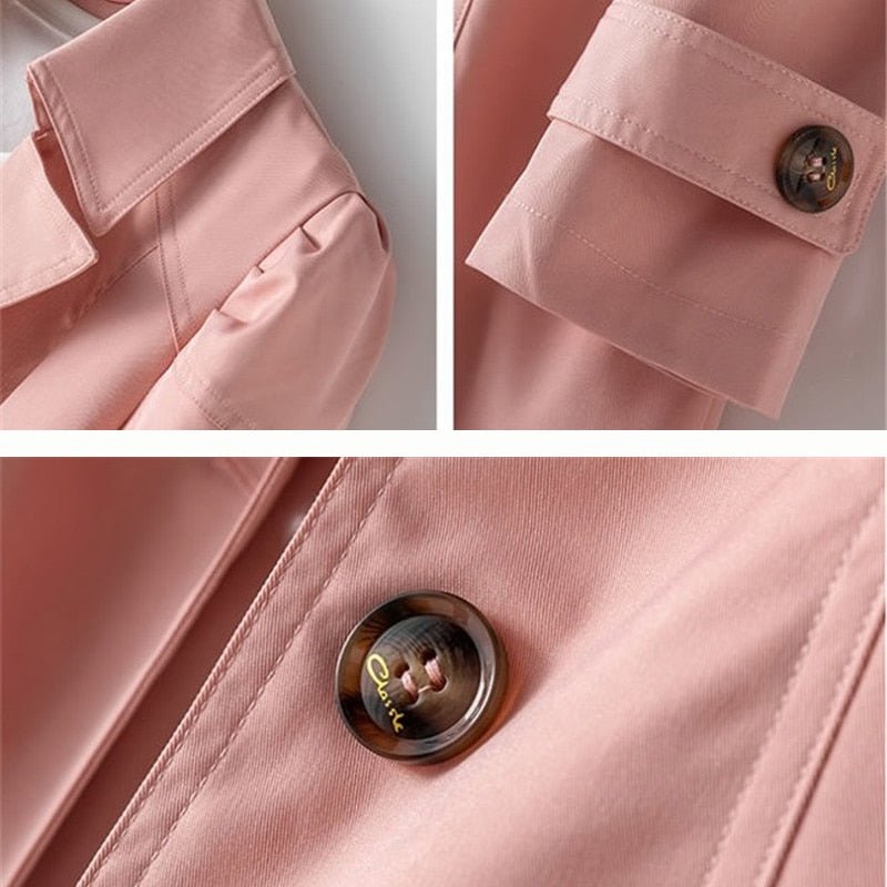 Trenchcoat Versatile et Élégant pour Femmes