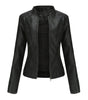Veste Style Urbain Simili Cuir pour Femmes