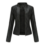 Veste Style Urbain Simili Cuir pour Femmes