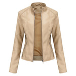 Veste Style Urbain Simili Cuir pour Femmes