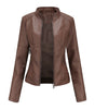 Veste Style Urbain Simili Cuir pour Femmes