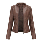 Veste Style Urbain Simili Cuir pour Femmes