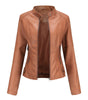 Veste Style Urbain Simili Cuir pour Femmes
