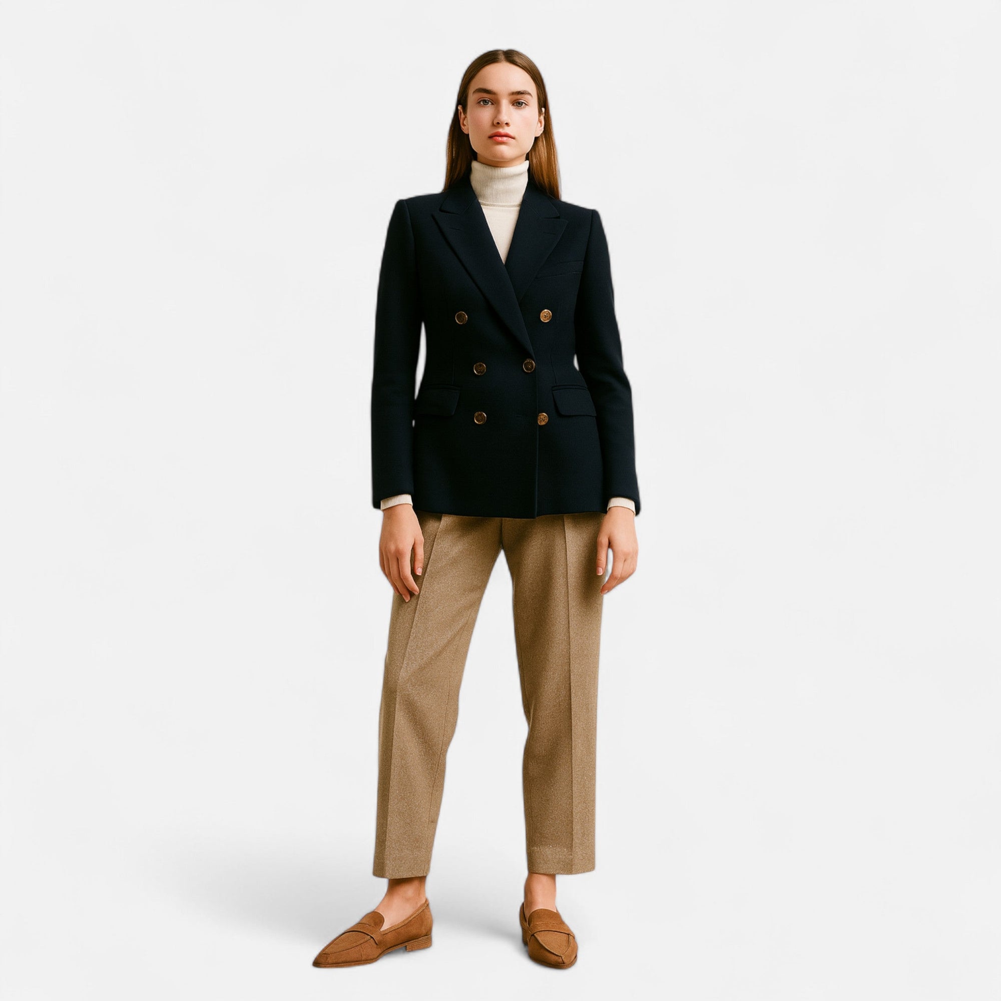 Mocassins Pointus Rétro pour Femmes