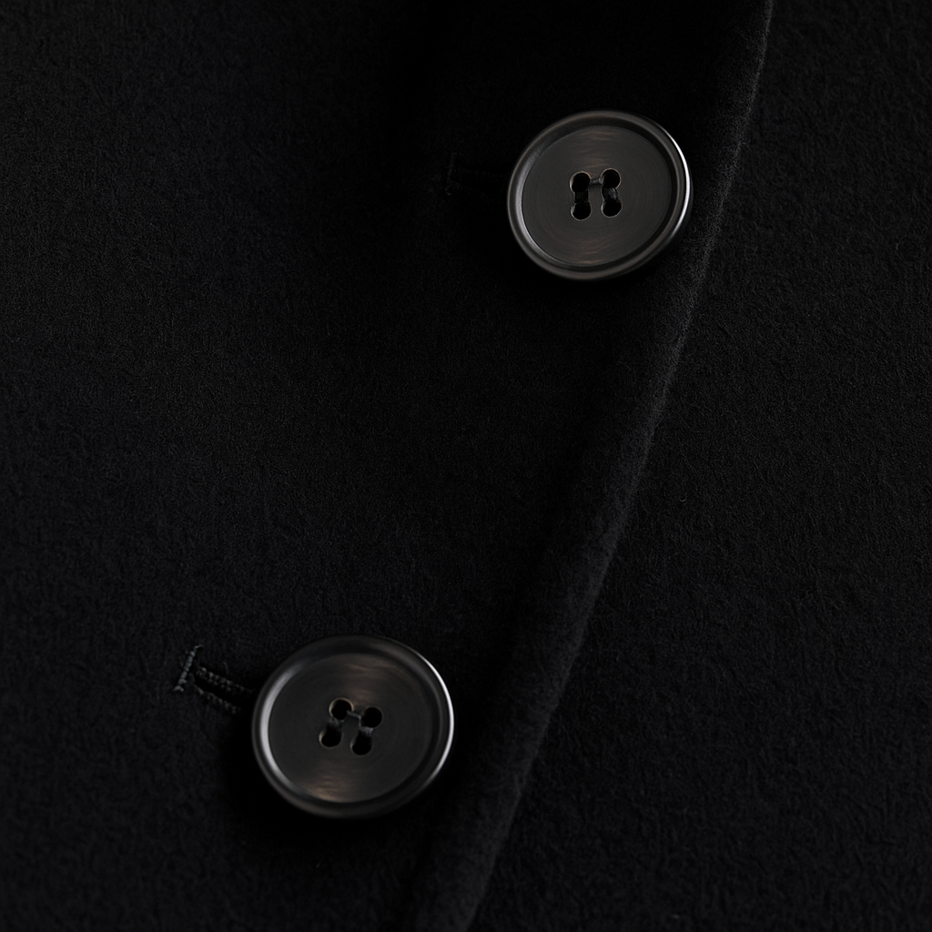 Manteau en Laine Ajusté pour Femmes