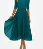 Robe Midi Évasée en Dentelle pour Femme | Idéale pour le Quotidien