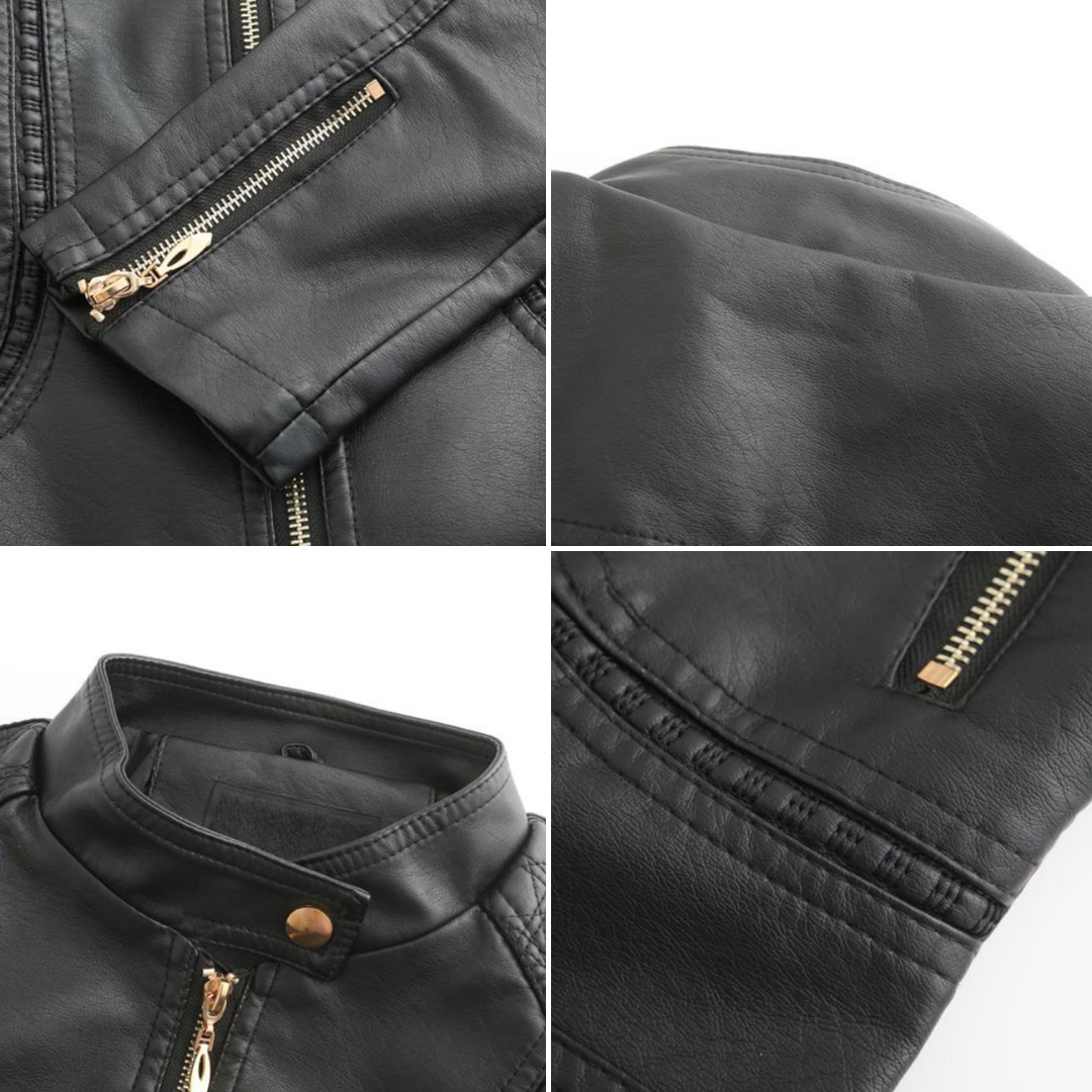 Veste en Cuir Vegan Élégante pour Femmes