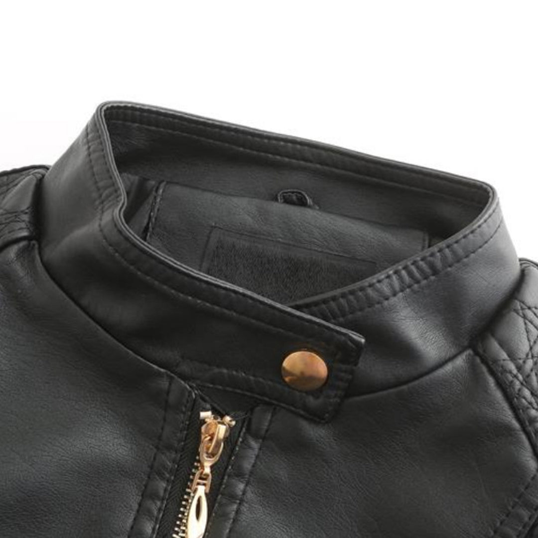 Veste en Cuir Vegan Élégante pour Femmes
