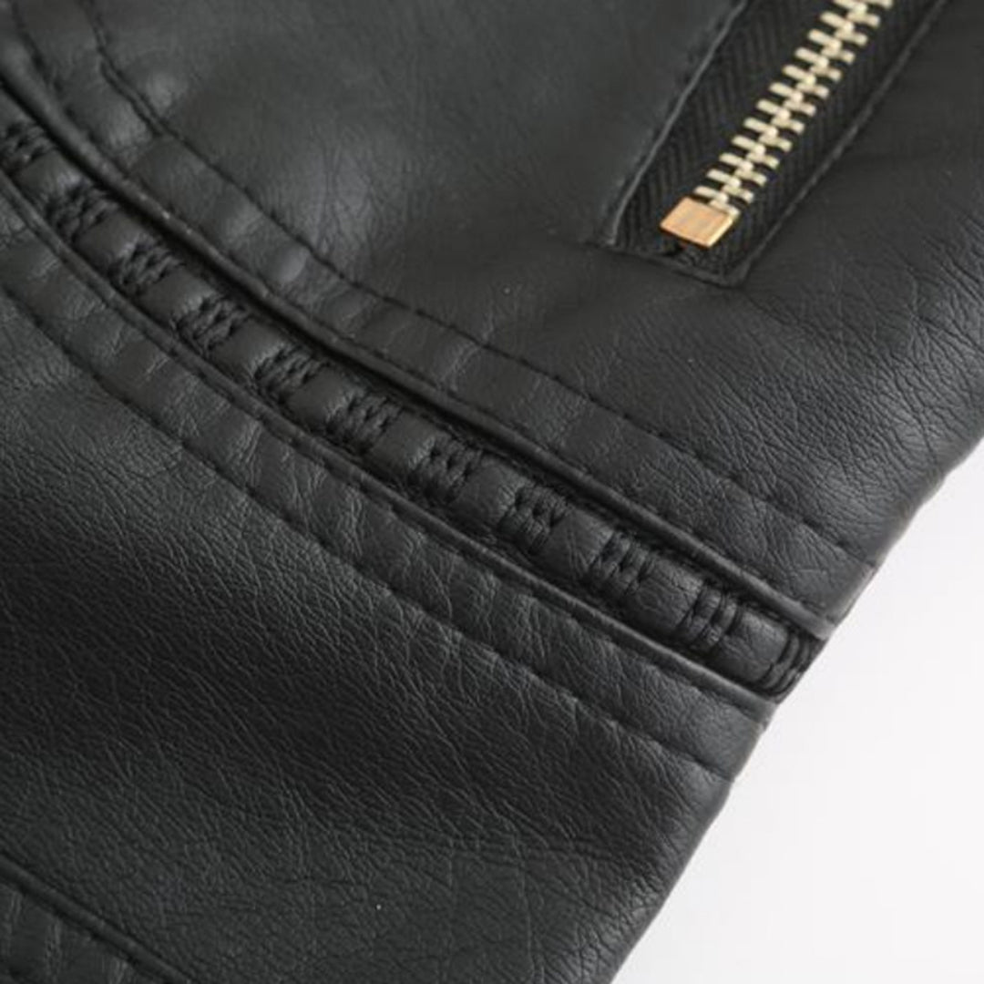 Veste en Cuir Vegan Élégante pour Femmes