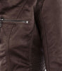 Veste en Cuir Résistante aux Intempéries pour Femmes