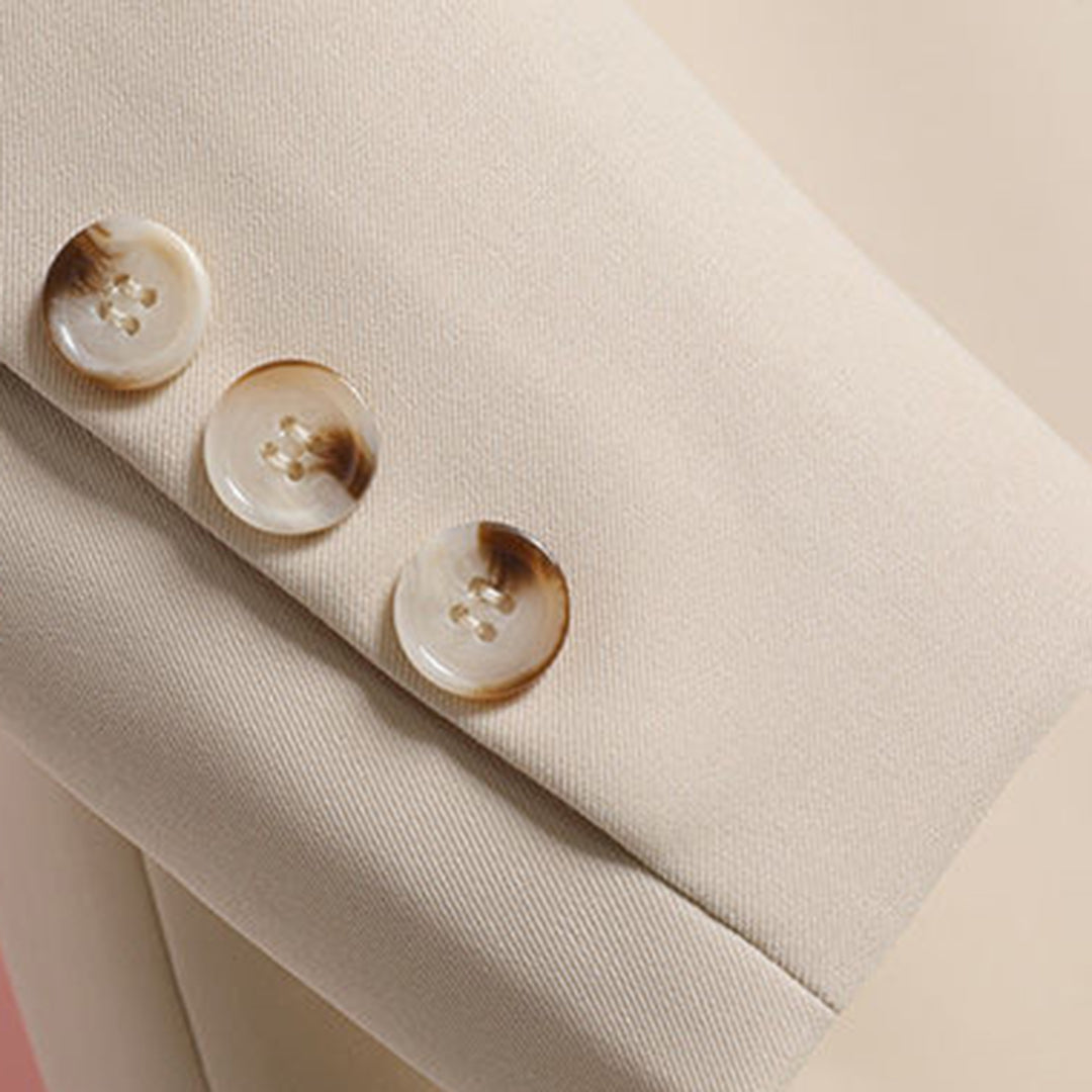 Blazer Élégant Uni pour Femmes