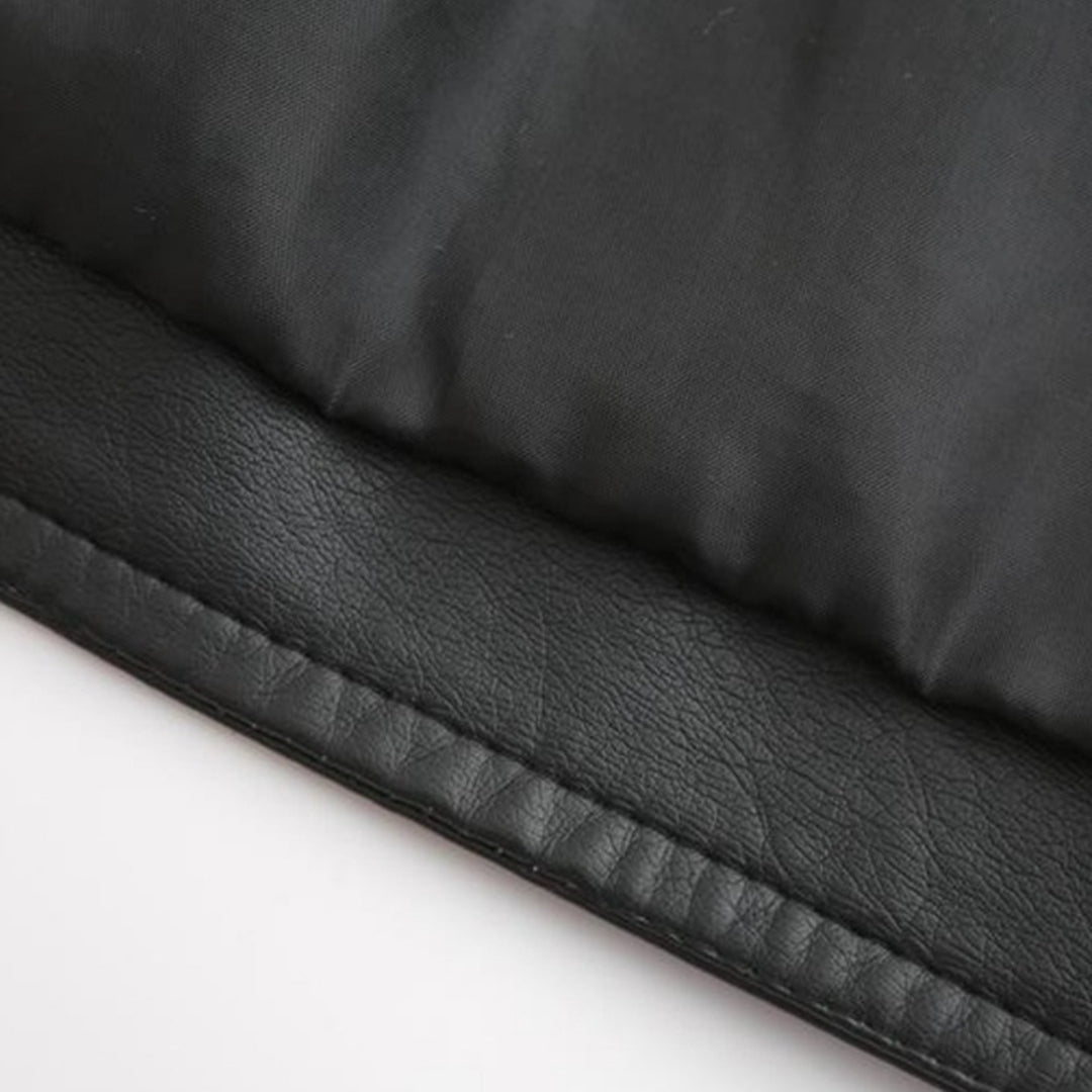 Veste en Cuir Vegan Élégante pour Femmes